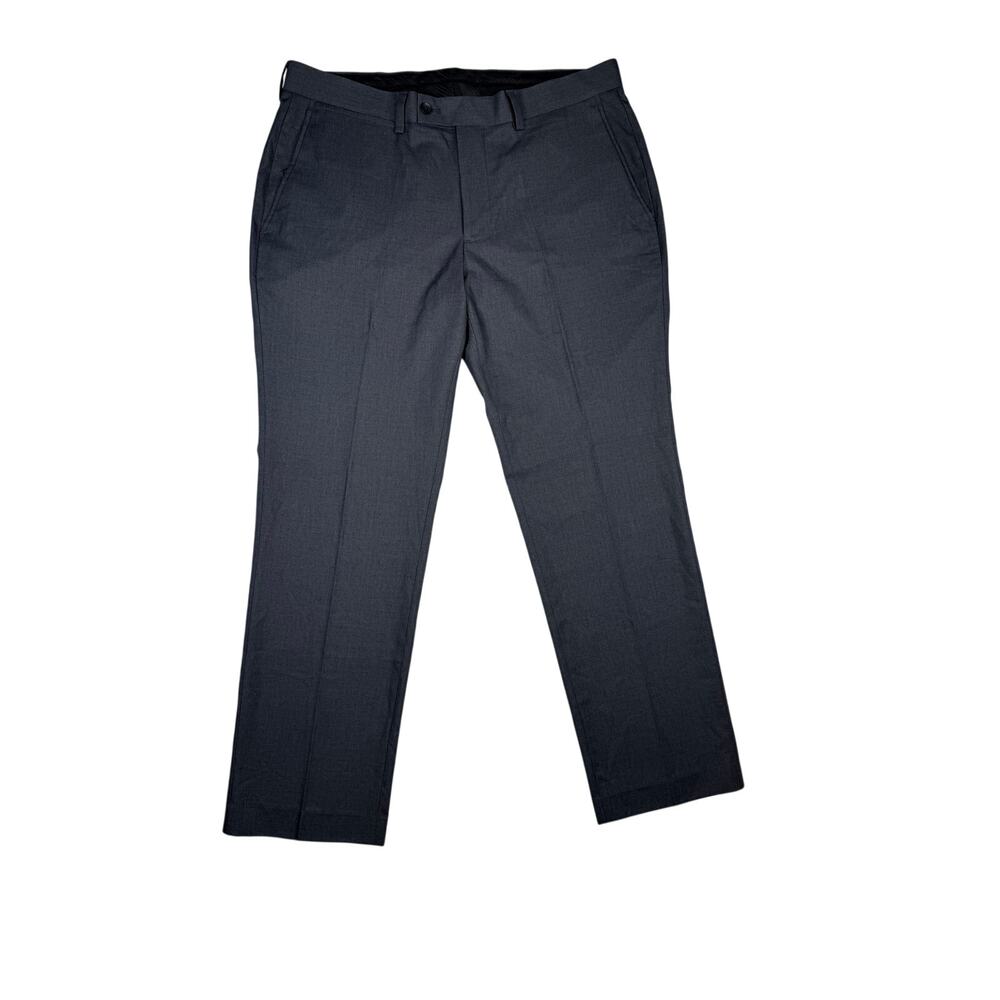 Nordstrom Rack Modern Fit Dress Pants Men's - Grey Textured - 36x30